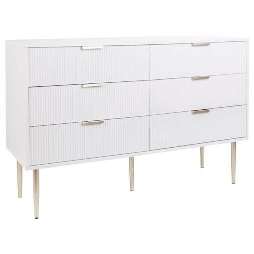 Komoda 6 szuflad SOHO Biały