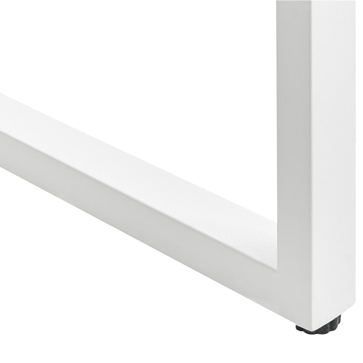 Biurko z tablicą perforowaną BUXTON Biały 84 cm 48 cm