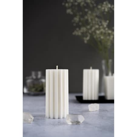 Świeca sojowa geometryczna Lines, 160 g, INSPIRA