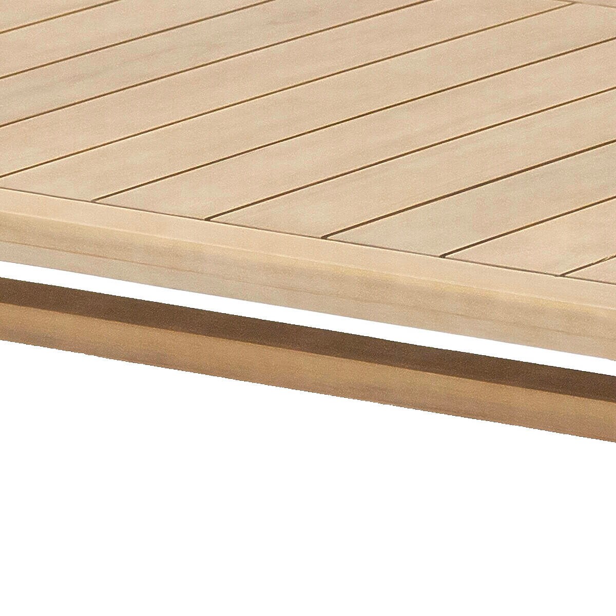 Ława ogrodowa z drewna akacji PAPOUASIE, 120 x 65 cm