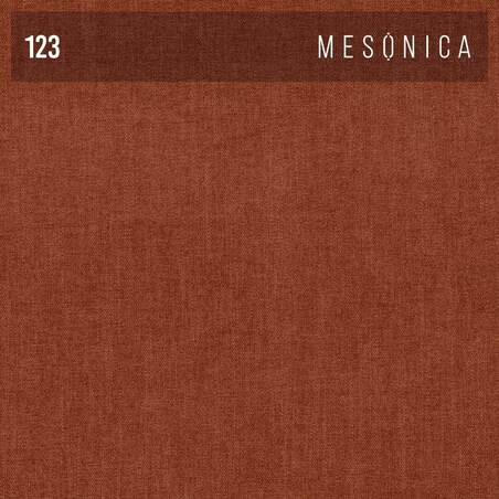 Melow Sofa narożna - pomarańczowa