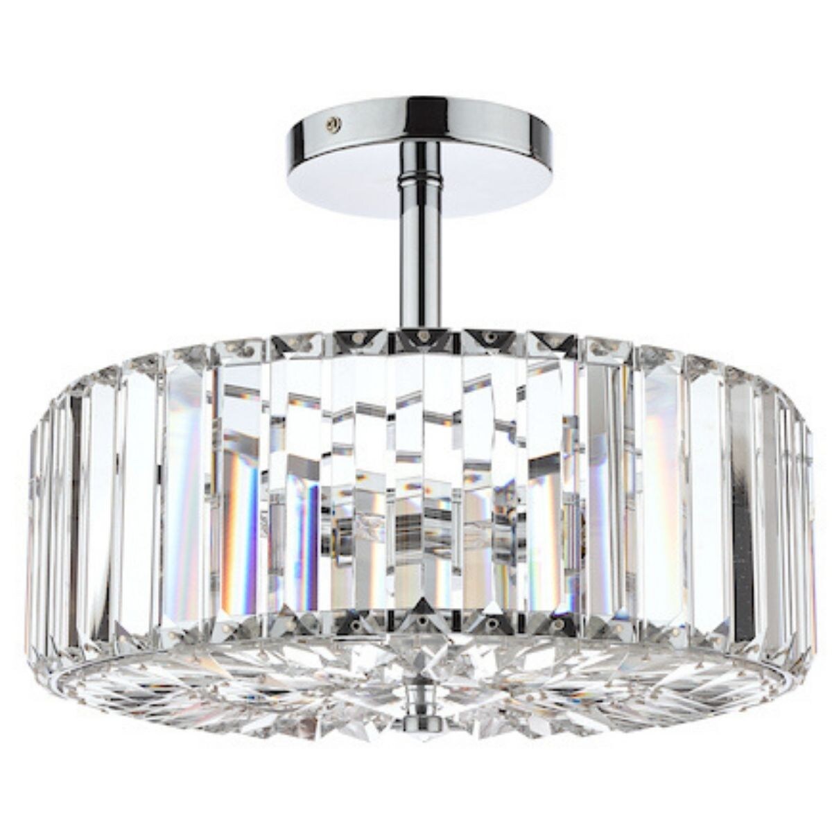 Sufitowa lampa Fernhurst LA3621343-Q Laura Ashley kryształ chrom