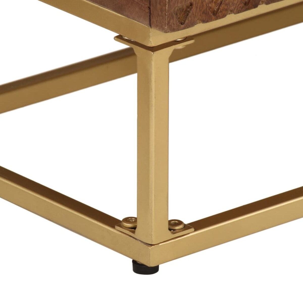 vidaXL Szafka, 55x30x76 cm, lite drewno mango i żelazo