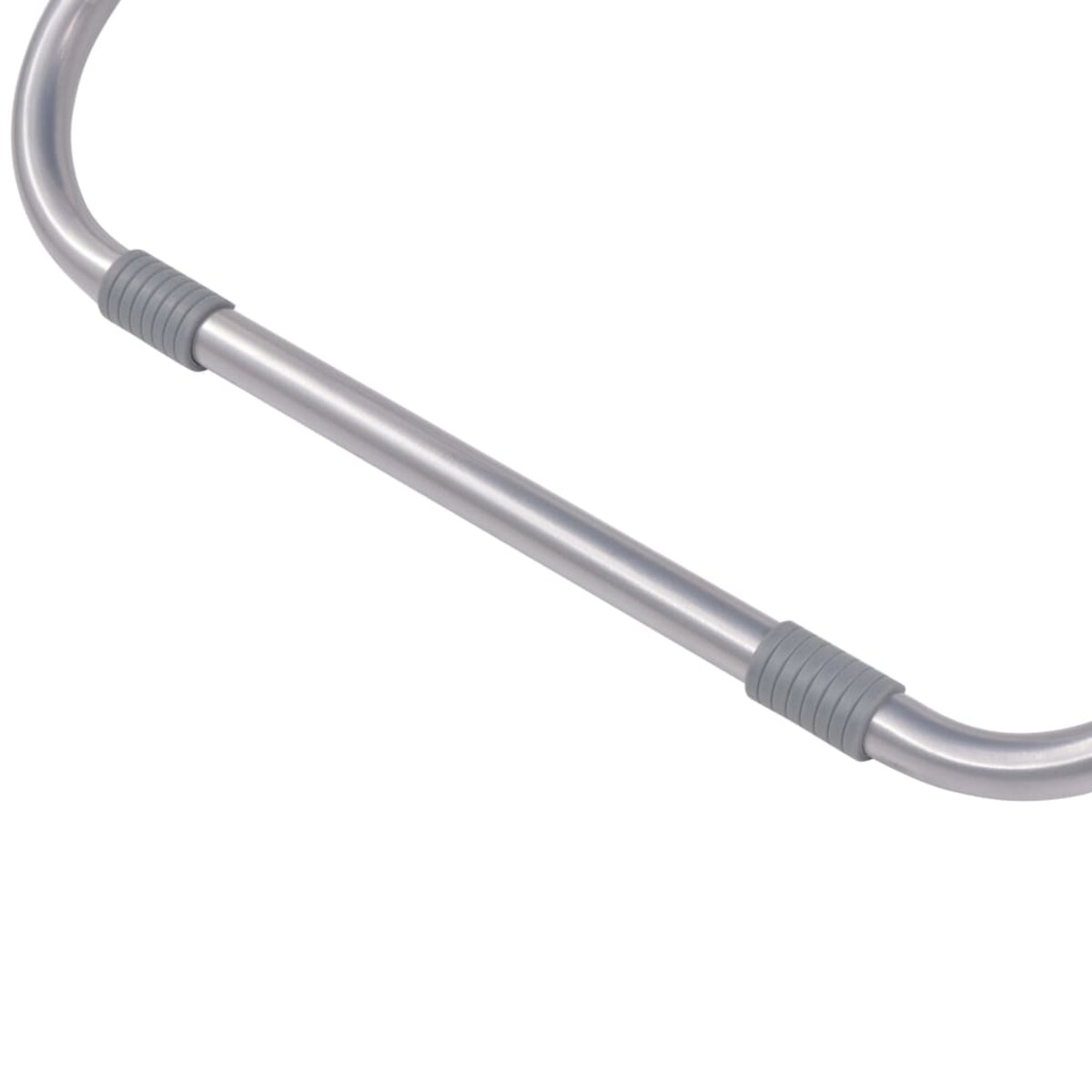 vidaXL Rozkładane leżaki tarasowe, 2 szt., stal, taupe