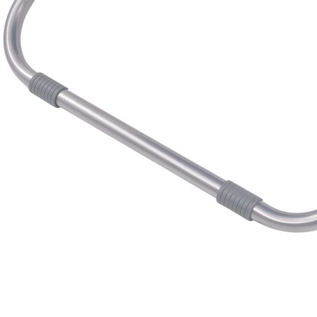 vidaXL Rozkładane leżaki tarasowe, 2 szt., stal, taupe