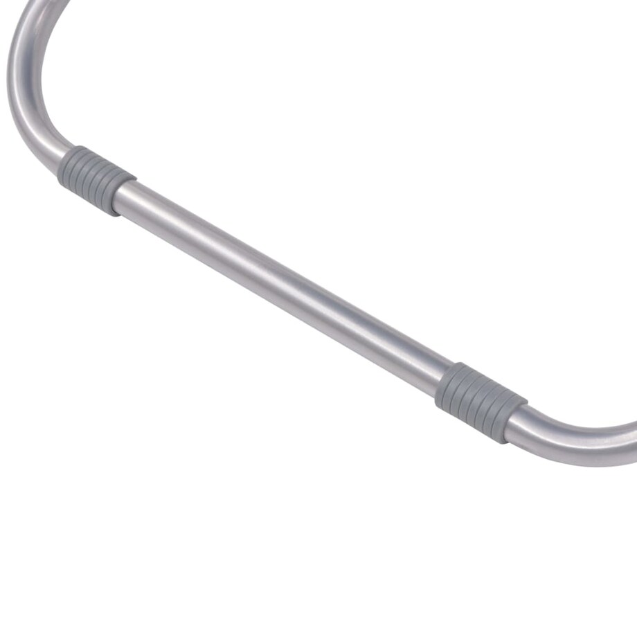 vidaXL Rozkładane leżaki tarasowe, 2 szt., stal, taupe