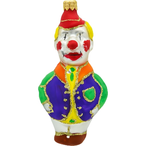 Bombka choinkowa: Klaun kolorowy
