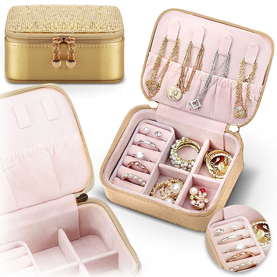 Szkatułka na biżuterię skrzynka pudełko kuferek Massido