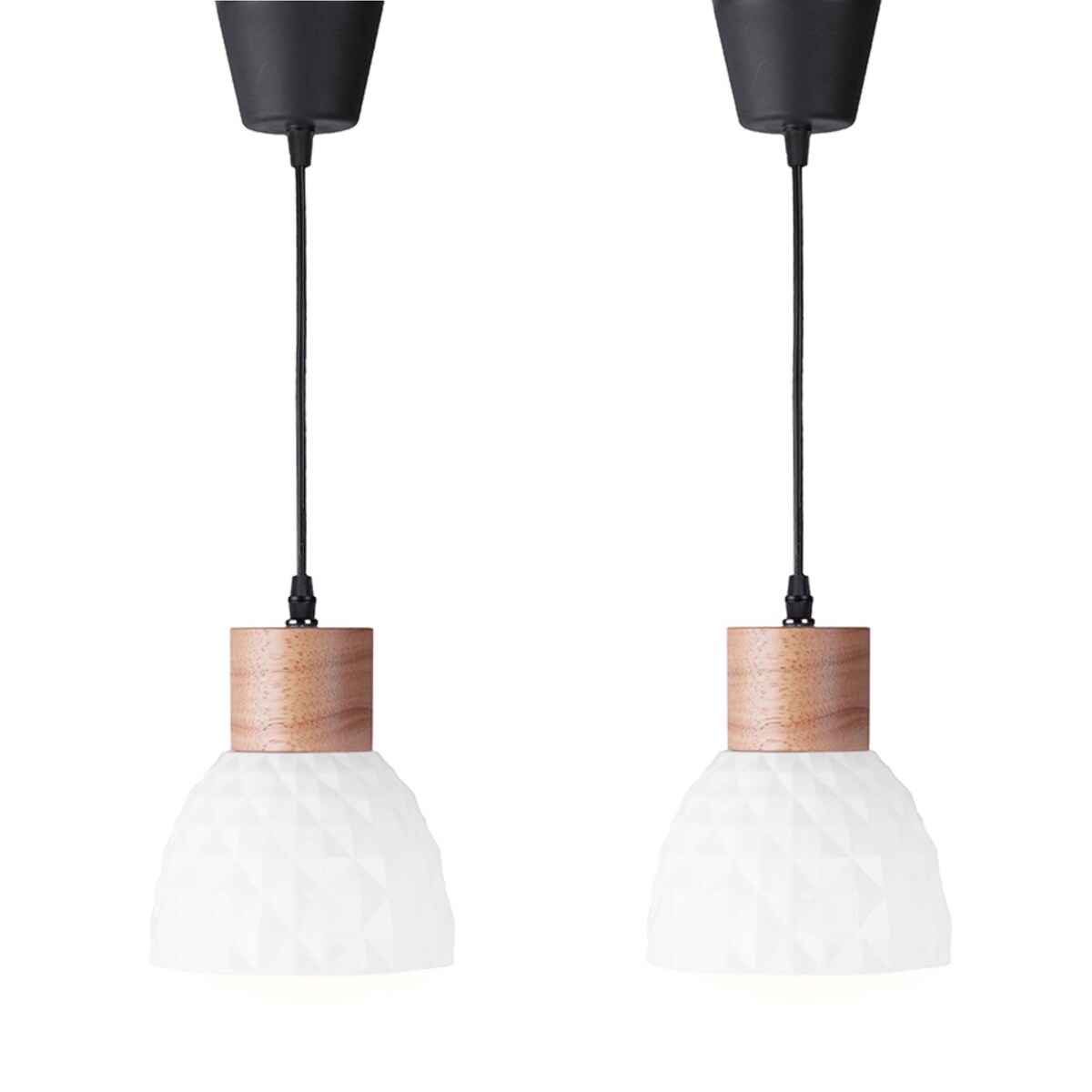 Konsimo KARI Lampy wiszące ceramika 2szt.