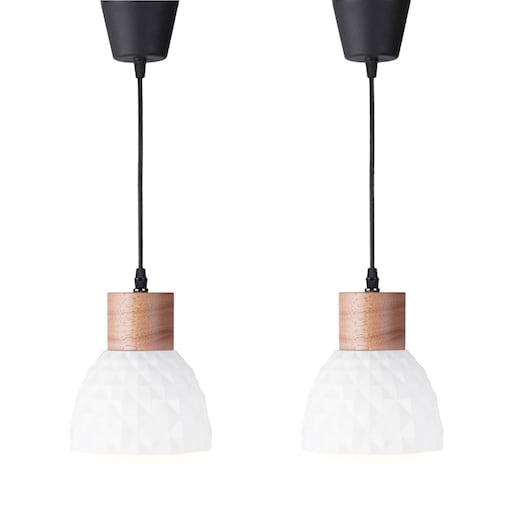 Konsimo KARI Lampy wiszące ceramika 2szt.