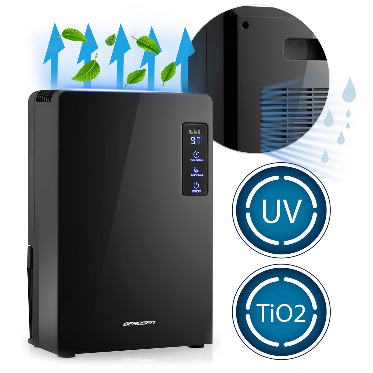 Osuszacz powietrza pochłaniacz wilgoci Berdsen