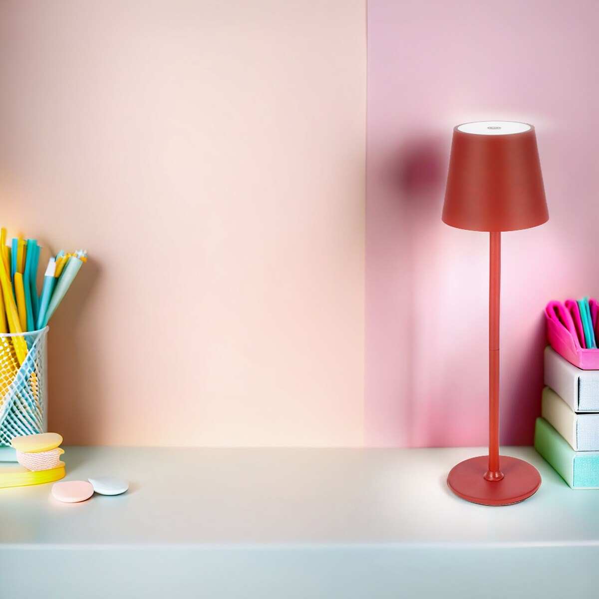 Lampa LED stołowa BEZPRZEWODOWA 3 tryby