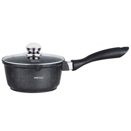 Rondel z powłoką marmurową indukcja 1.3L 16cm KINGHOFF