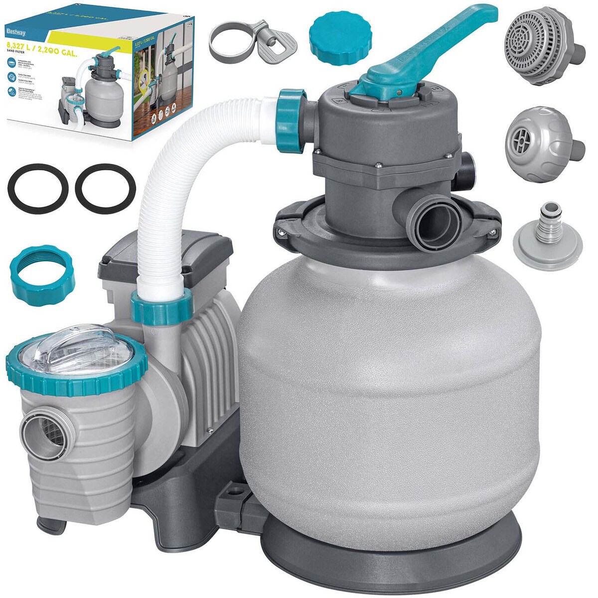 Pompa piaskowa do basenu filtr do basenów 8327 L/h Bestway