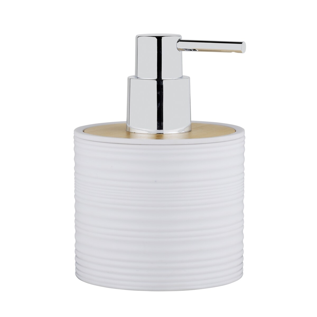 Dozownik do mydła z ryflowanym wzorem, 350 ml