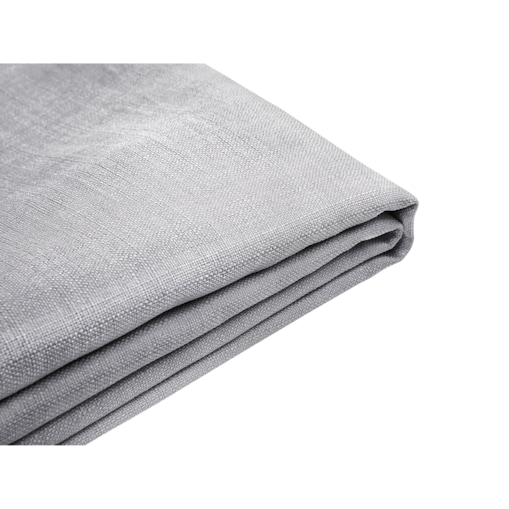 Wymienne obicie do łóżka 160 x 200 cm jasnoszare FITOU