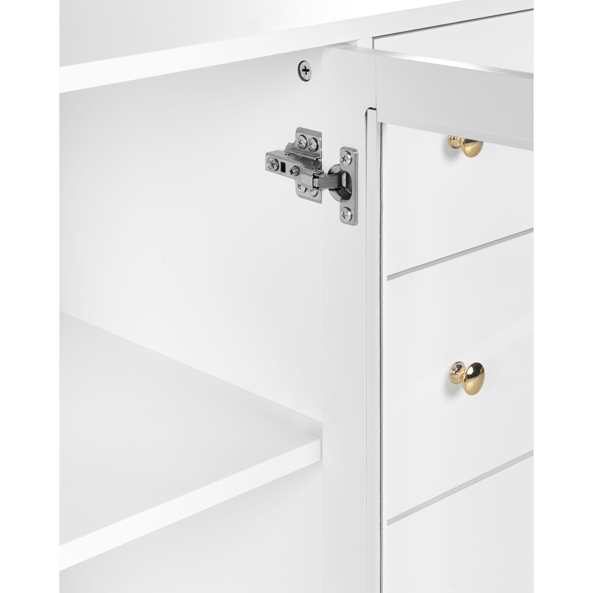 Szafka 2-drzwiowa MILORA 160 cm Biały