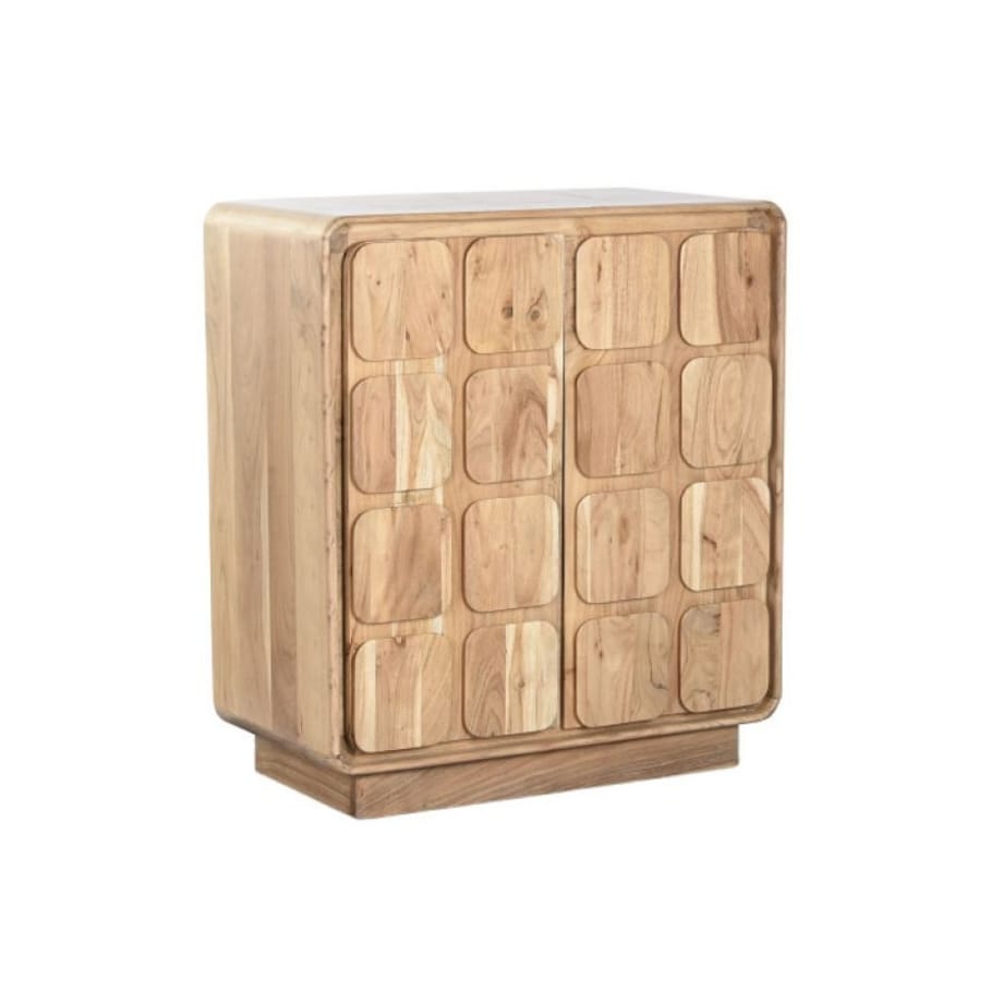 Komoda-barek z drewna akacjowego 100x90x45 cm ROBIN - IL