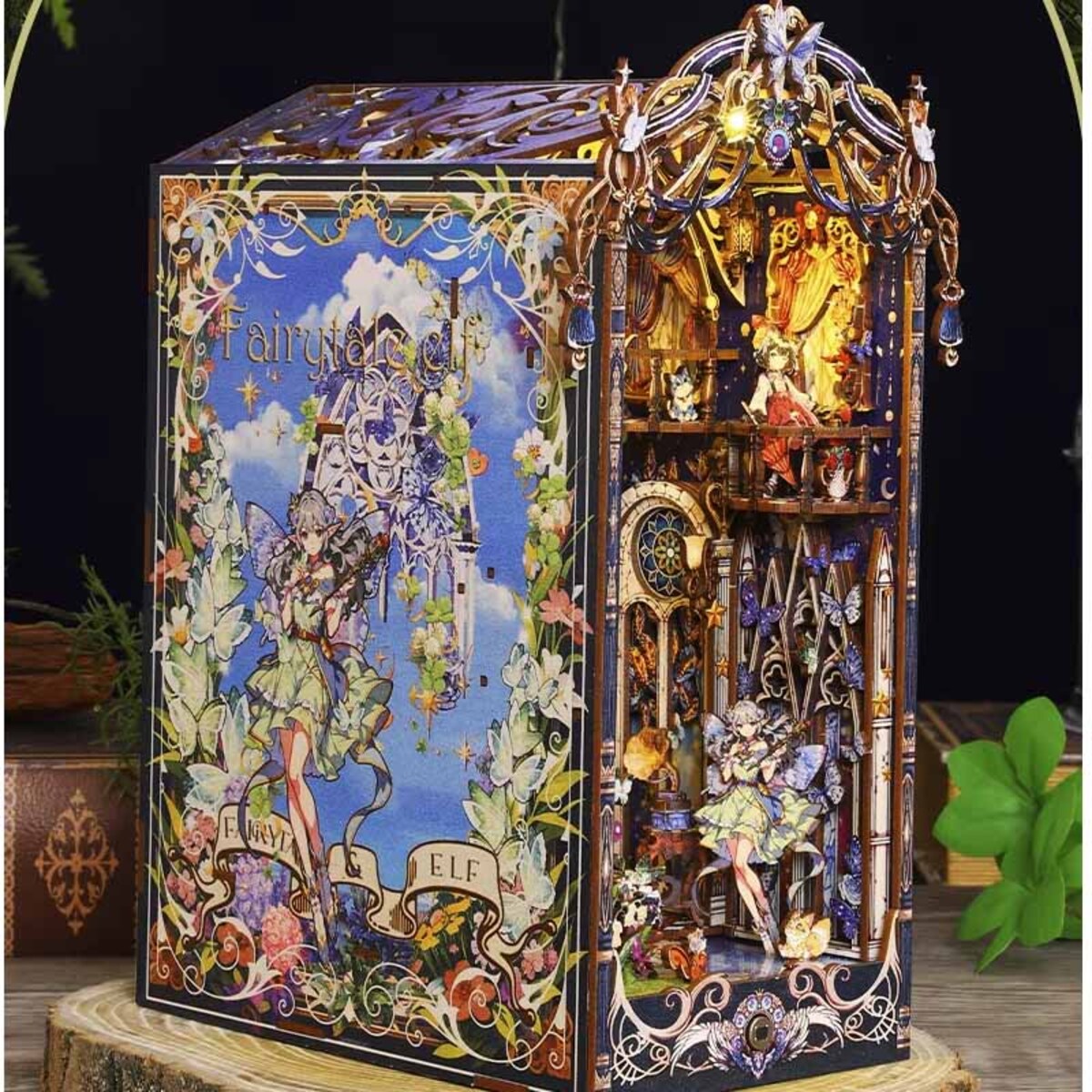 Miniaturowy domek Book Nook - Świat baśniowych snów