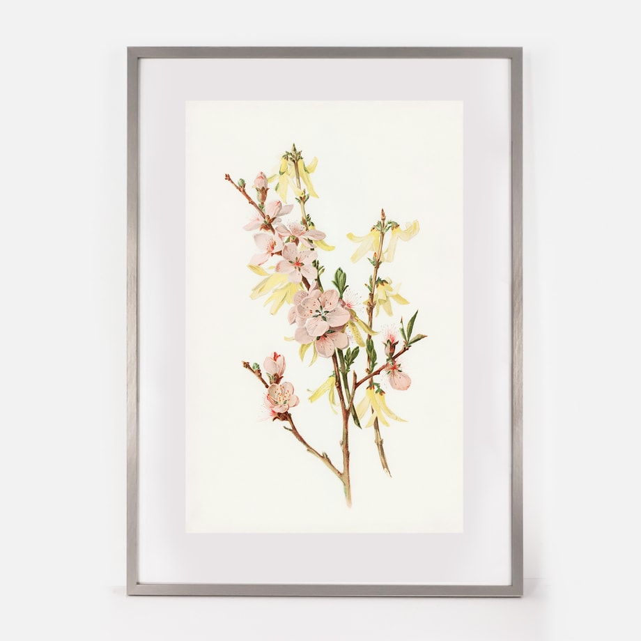 Srebrna ramka na zdjęcia 50x70 cm rama MDF ramki do zdjęć 70x50 cm FRAMAI®