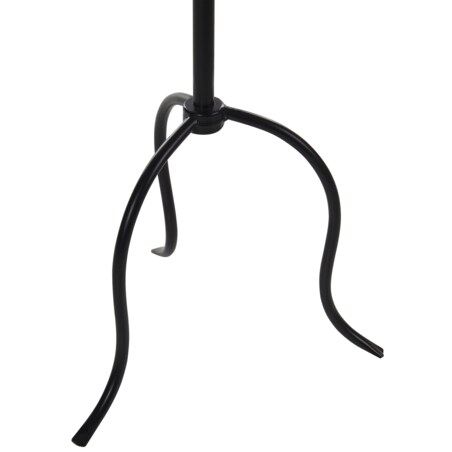 Świecznik ALMADA Metal 118 cm Czarny