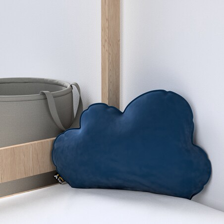 Poduszka Soft Cloud, granat, 55x15x35cm, Posh Velvet