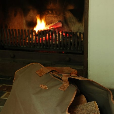 Torba na drewno kominkowe