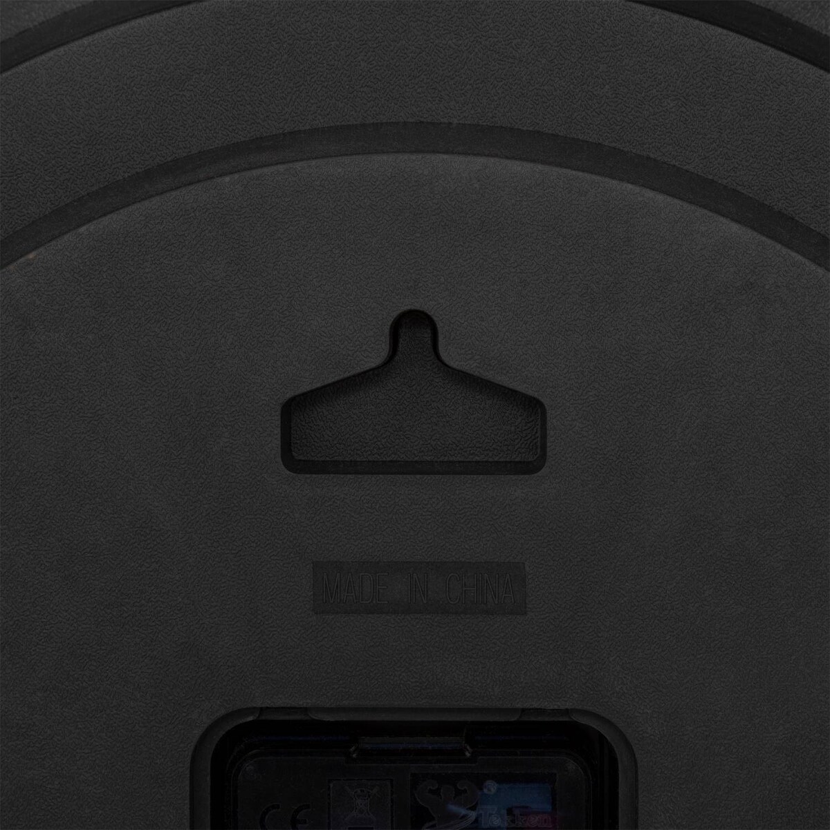 Zegar stojący na komodę, widoczny mechanizm, vintage, Ø 35,6 cm