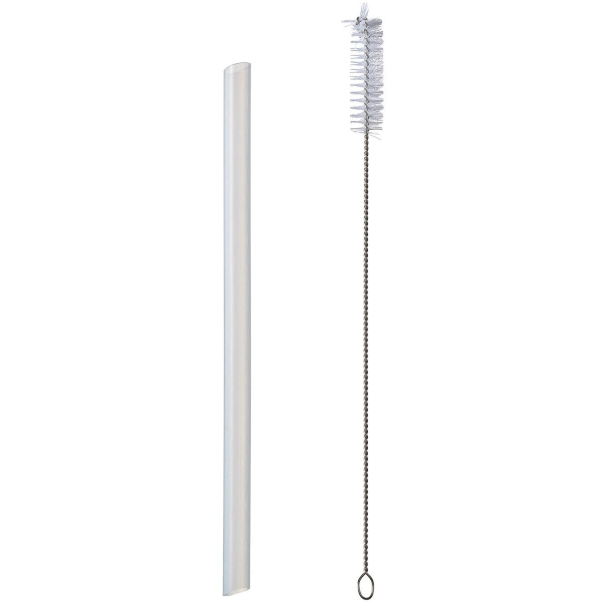 Słomka ze szczoteczką do butelki na wodę 500 ml Campus Flip-up 195 mm 207454853100