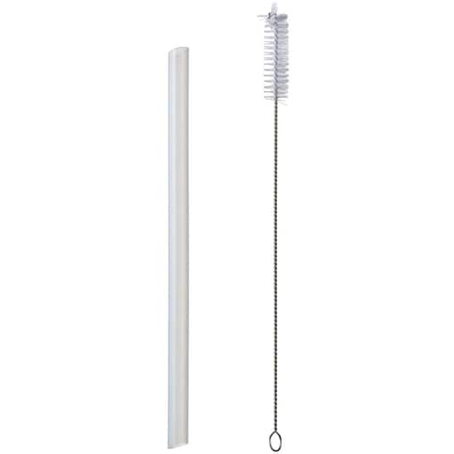 Słomka ze szczoteczką do butelki na wodę 500 ml Campus Flip-up 195 mm 207454853100