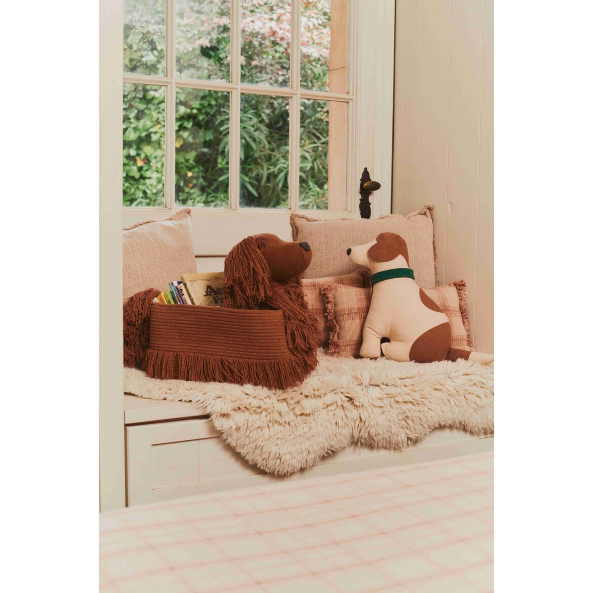 Poduszka Handloom Rose Wouf Wouf – Lorena Canals