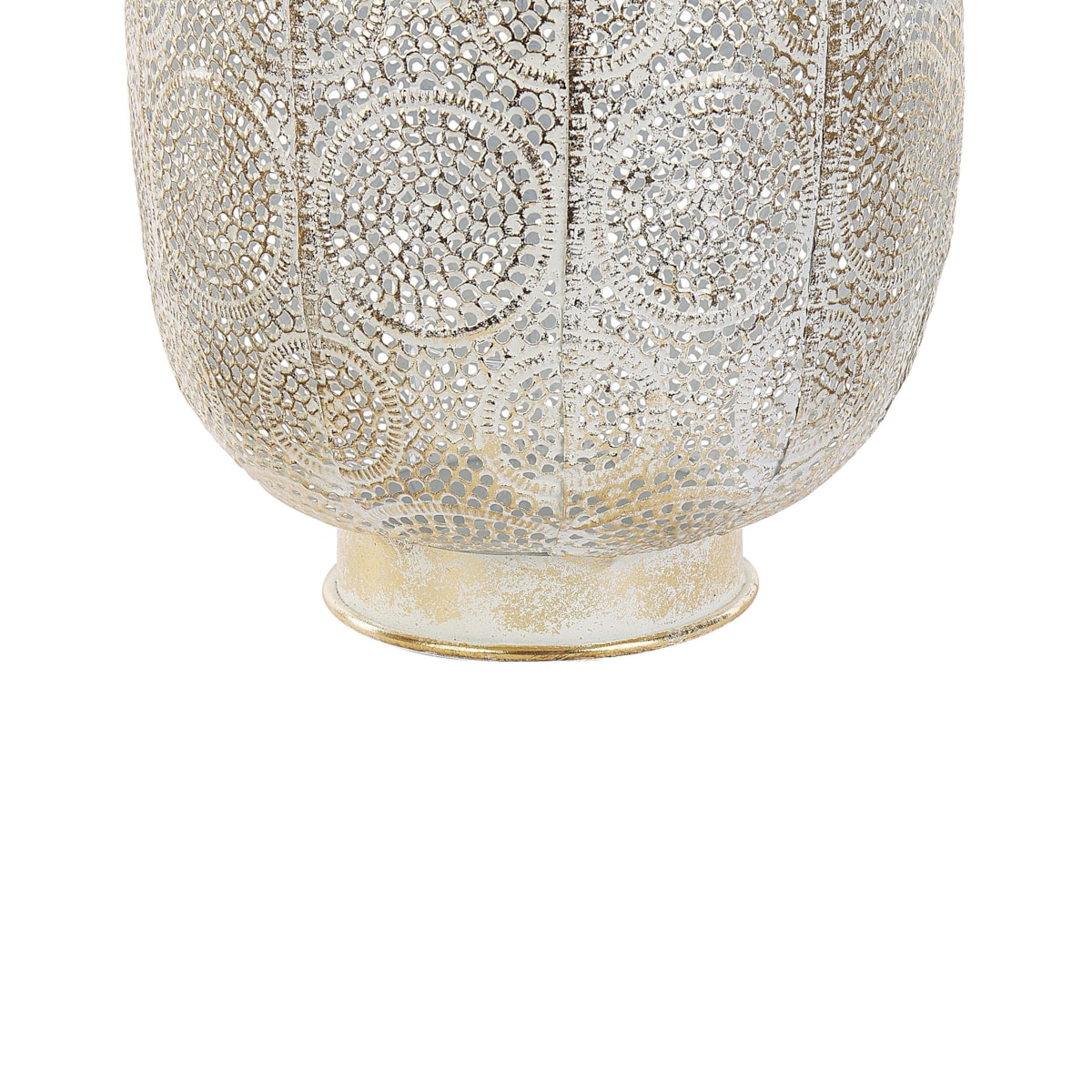 Lampion LANTAU Metal 40 cm Złoty