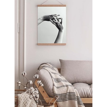 Poster Story, Plakat, Obraz - Splecione Palce, wymiary 60 x 84 cm