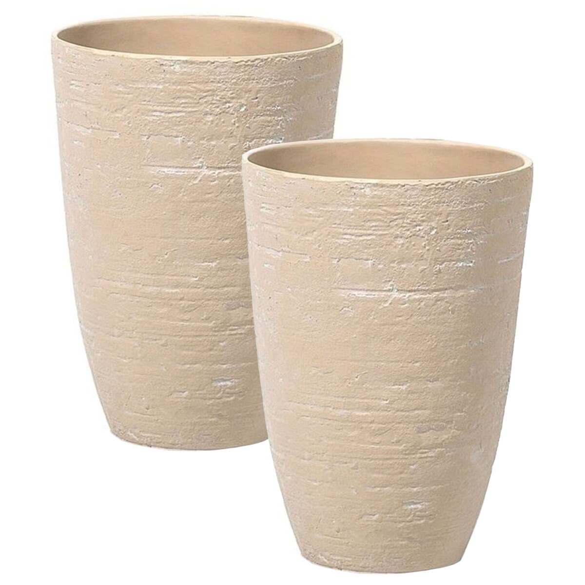 Zestaw 2 donic CAMIA 35 cm Beżowy