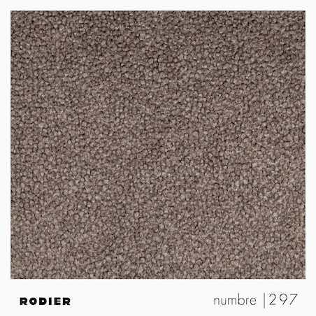 Mirel Sofa narożna prawa bez podłokietników brązowa