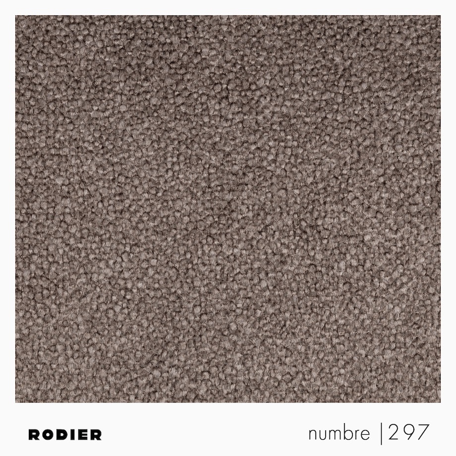 Mirel Sofa narożna prawa bez podłokietników brązowa