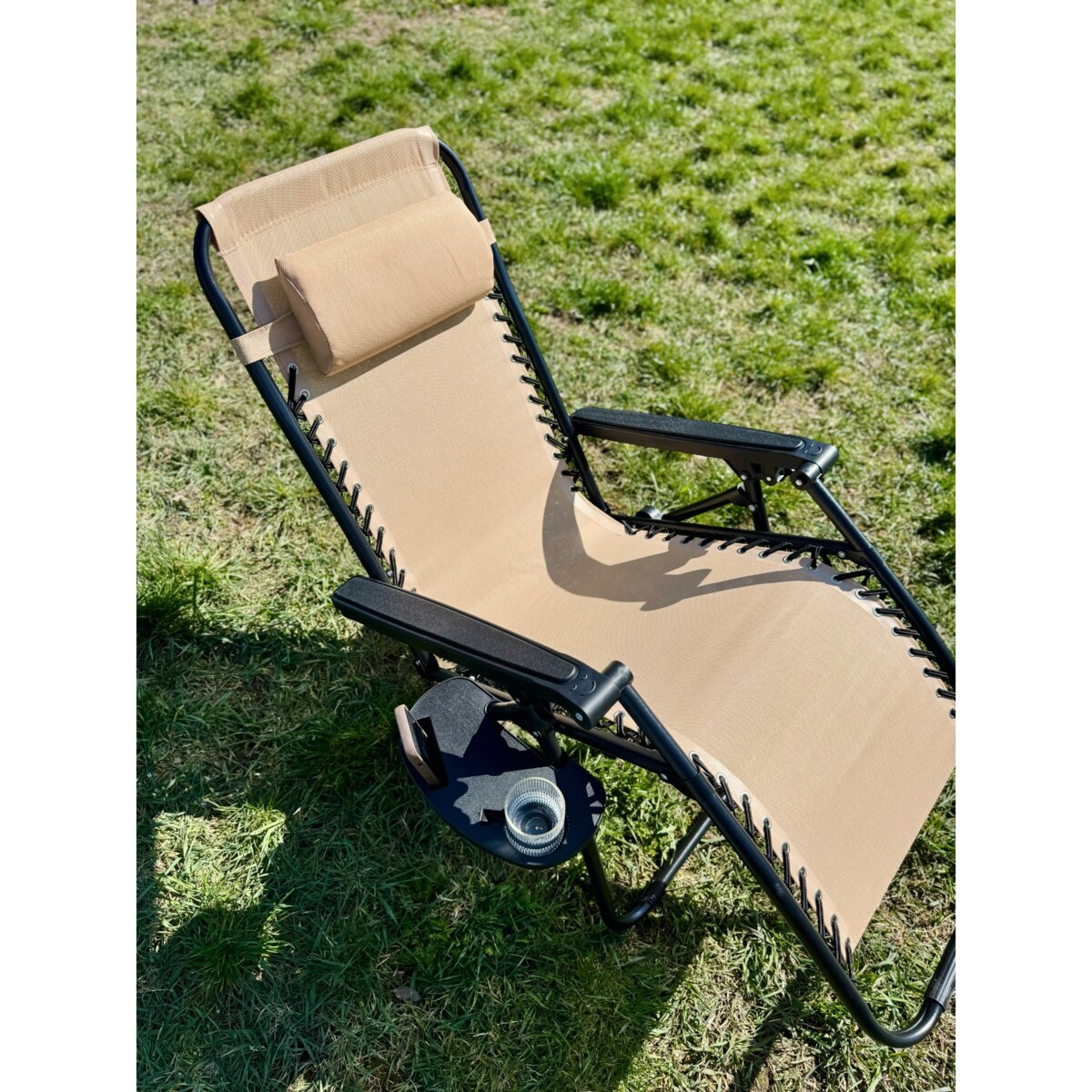 Leżak wielopozycyjny ogrodowy GRAVITY składany
