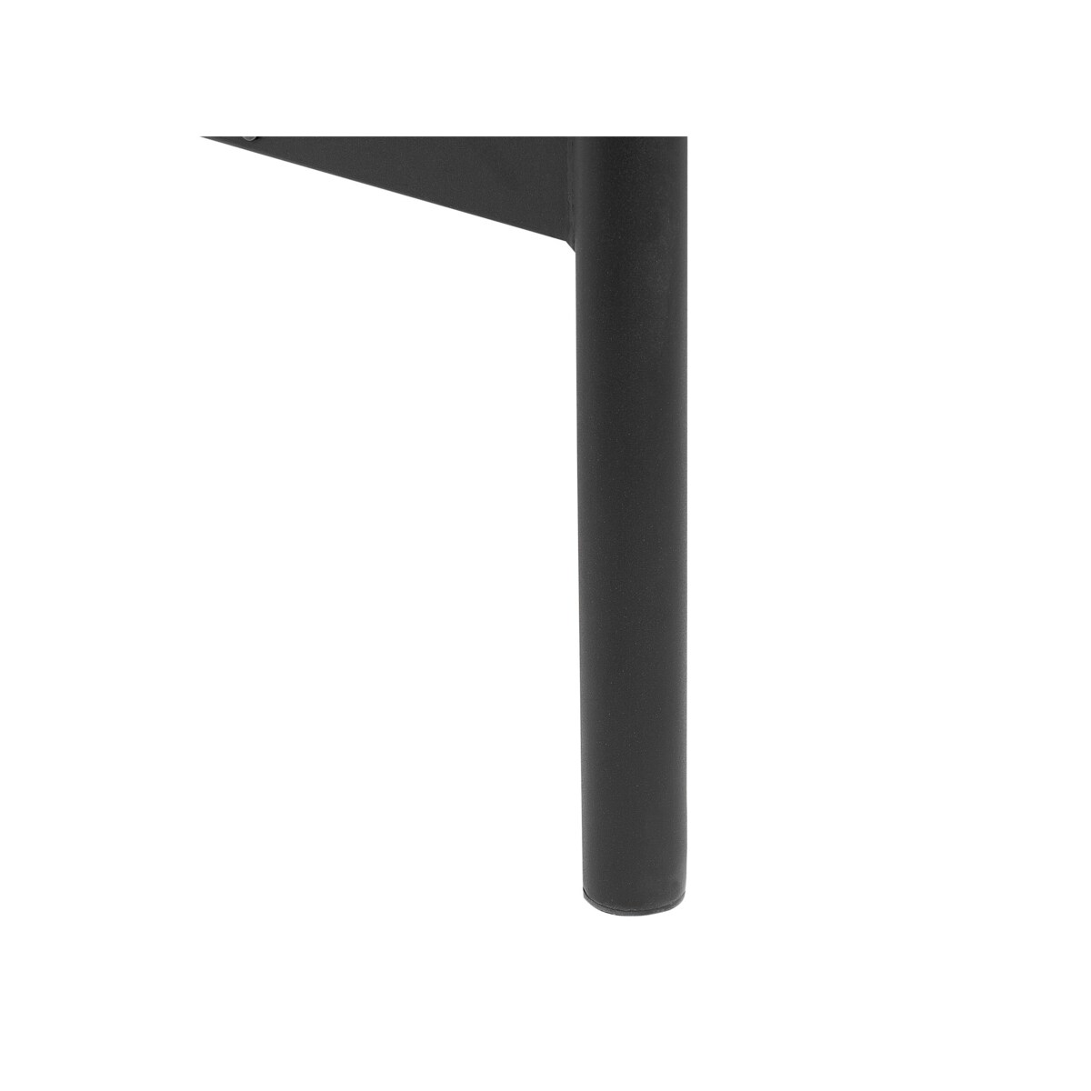 Łóżko wysuwane metalowe 90 x 200 cm czarne TULLE