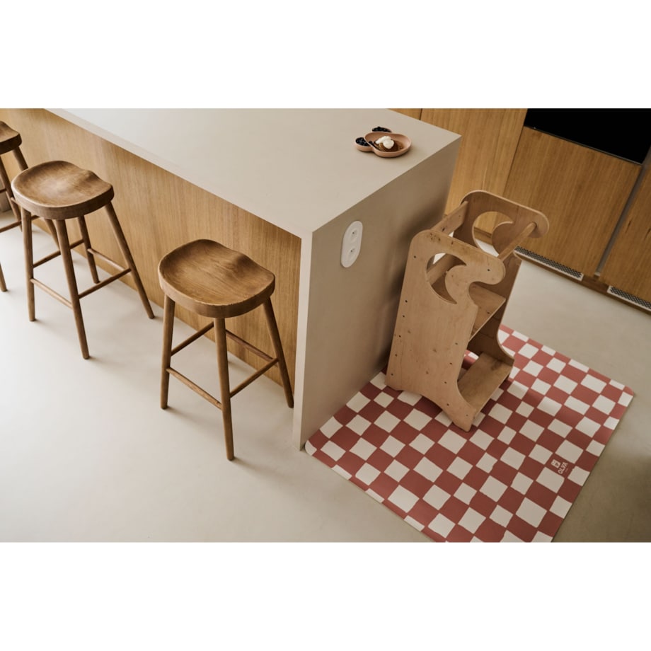 Mata Ochronna OLYA KIDS wzór CHESS TERRA 95x125cm