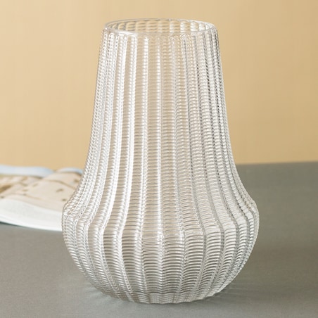 WAZON KRYSTALICZNY na bukiet wys. 25cm