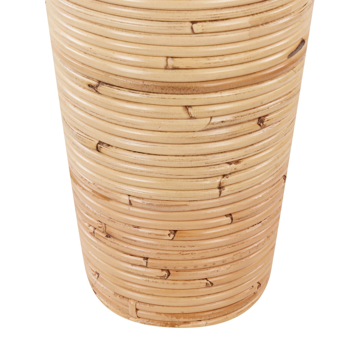 Rattan Wazon dekoracyjny 50 cm Naturalny ELATIA