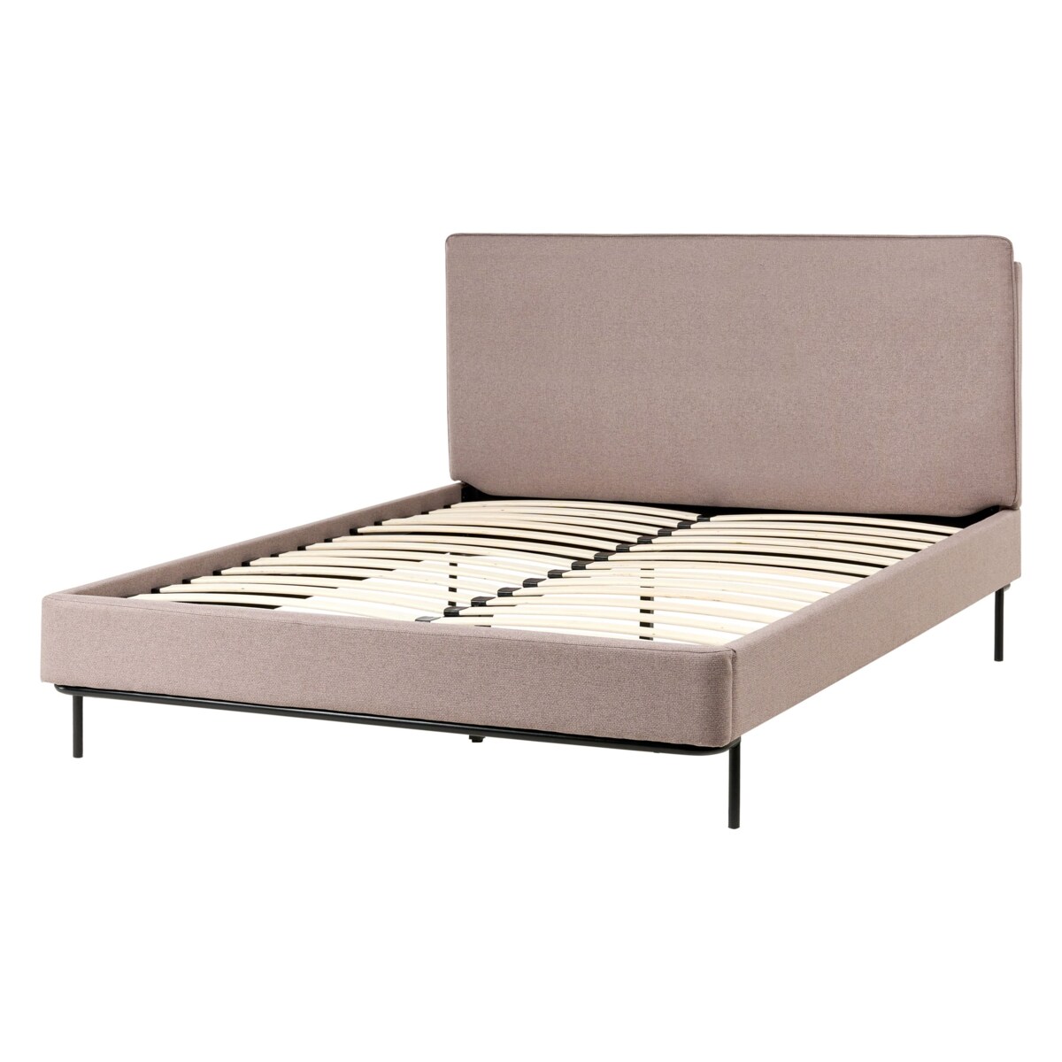 Łóżko CORIO 140 x 200 cm Beżowoszary