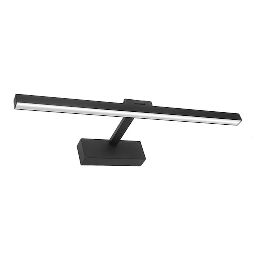 Lampa ścienna 364 Domeno LED 9W 4000K do salonumetalowa czarna