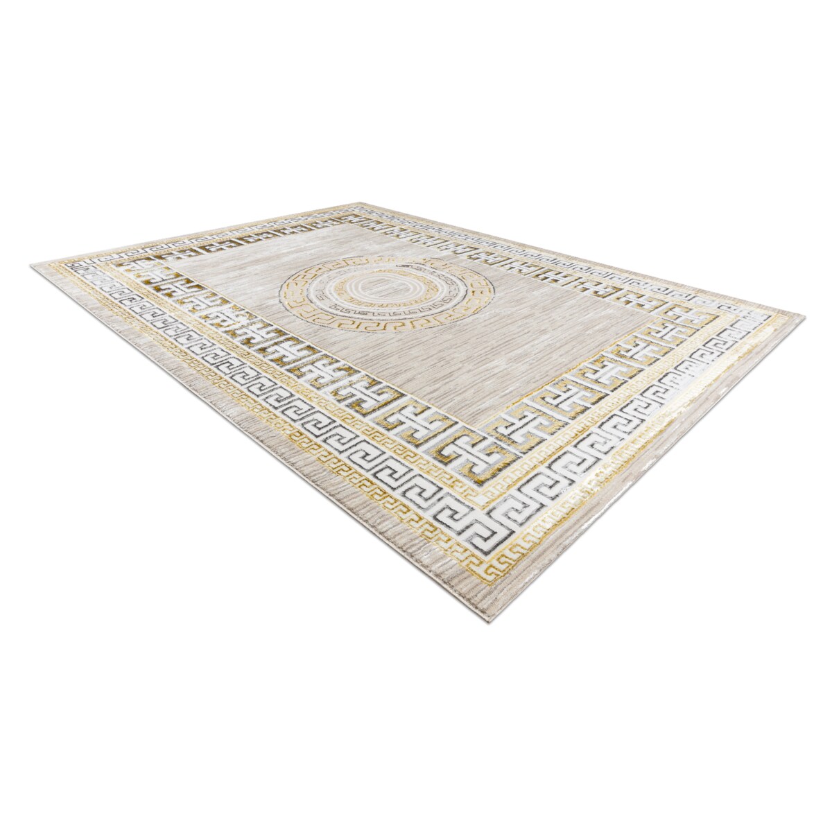 Dywan BLISS Z205AZ127 krem / złoty - Ramka, 120x170 cm