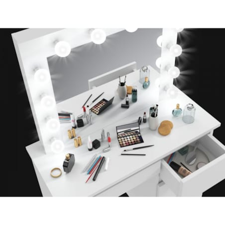 Toaletka ALEKSANDRA 4 biały mat