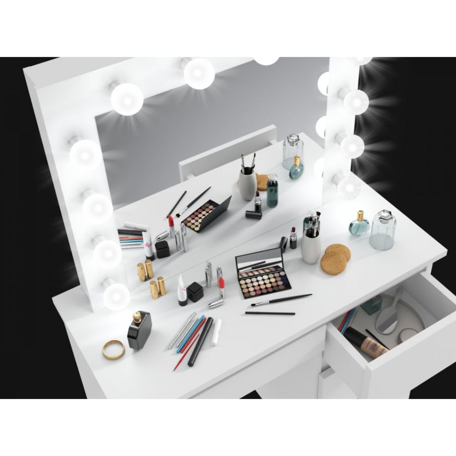 Toaletka ALEKSANDRA 4 biały mat