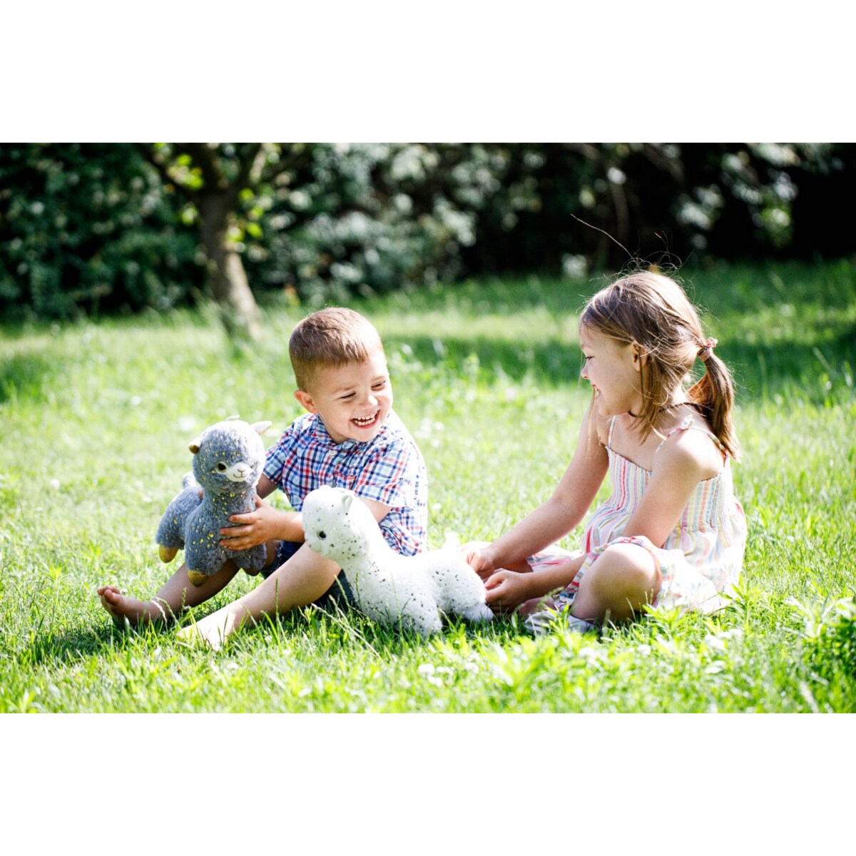 InnoGIO GIOplush Lama Szara Maskotka 30 cm