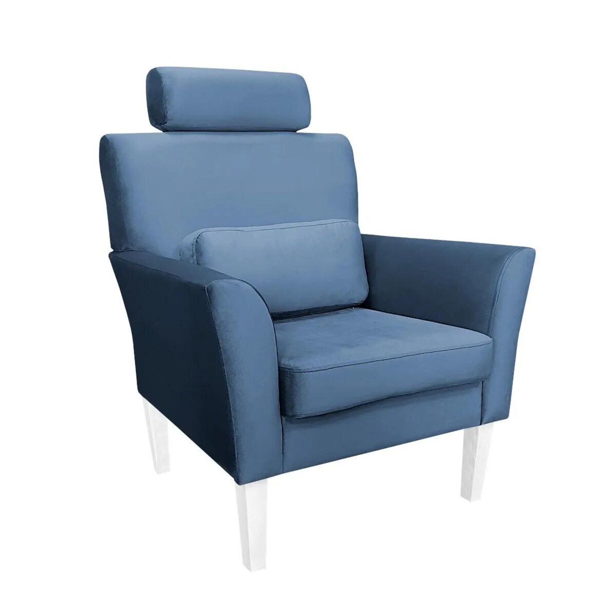 Fotel PIRO MG VELVET ciemnoniebieski