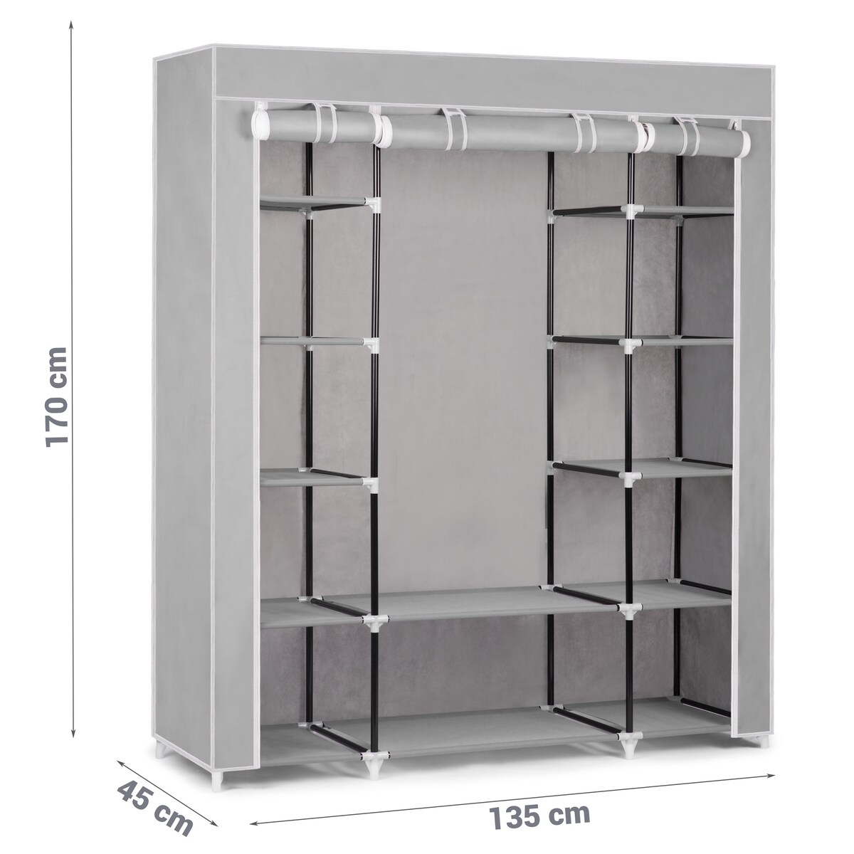 Szafa tekstylna garderoba materiałowa Massido 680001