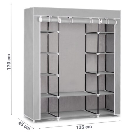 Szafa tekstylna garderoba materiałowa Massido 680001